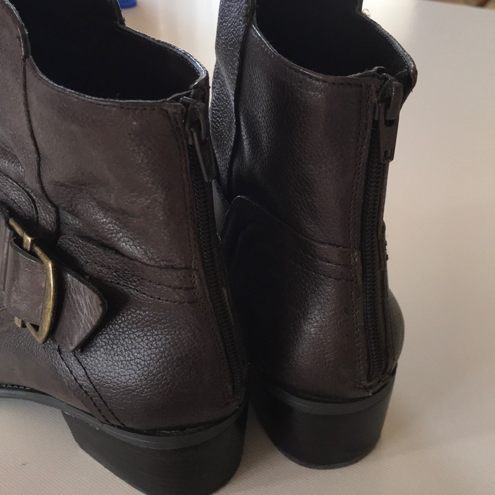 Leather Booties - image 7